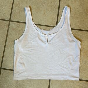 Lulu lemon crop shirt. Size 8-10 or medium